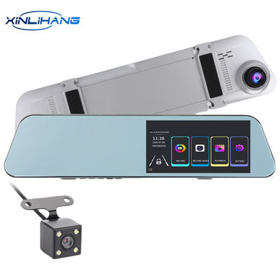 4,5 ιντσών 1080p 12MP Reversing Dual View Dash Cam με εσωτερική κάμερα