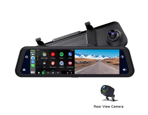2K 1080P Android Wireless Carplay Dash Cam Οθόνη αφής 12 ιντσών