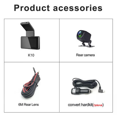 GC2053 4k WiFi Αυτοκινήτου Ταμπλό GPS Κάμερα Dash Cam Looping Recorder