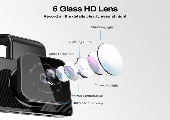 3 ιντσών WIFI GPS Video Car DVR Εγγραφή κάμερας FHD 1080P Οθόνη στάθμευσης 24 ωρών