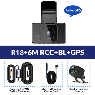 24h ADAS 4g Smart Rearview Mirror Recorder Car Dual Dash Cam GPS DVR Loop Recording