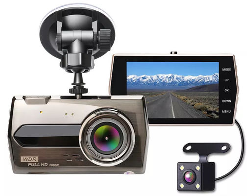 Ευρυγώνια κάμερα ασφαλείας ODM 1080P Dash Cam με επαναφορτιζόμενη μπαταρία