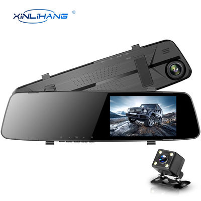 60HZ Blackbox Πίσω καθρέφτης Dash Cam Κάμερα αυτοκινήτου Εγγραφή βίντεο οδήγησης 1080P