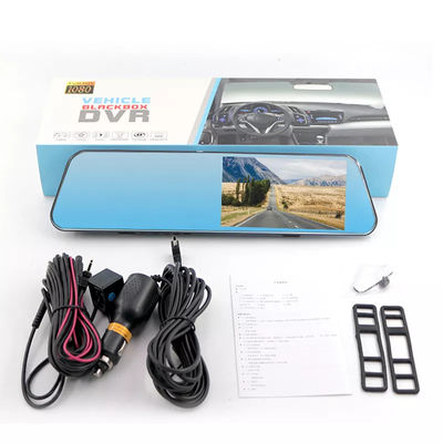 60HZ Blackbox Πίσω καθρέφτης Dash Cam Κάμερα αυτοκινήτου Εγγραφή βίντεο οδήγησης 1080P