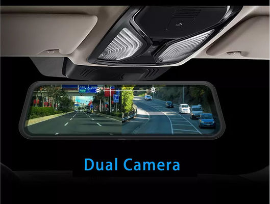32 GB 10 ιντσών οχήματος Blackbox DVR Dash Cam FHD 1080p Stream Media