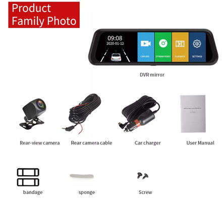 Φορητό Stream Media Wireless Carplay Android IPS Οθόνη αφής 10 ιντσών