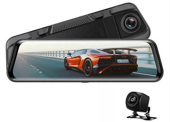10 ιντσών Bluetooth Android Carplay Dashboard Mirror Stream Dual Drive Recorder IPS