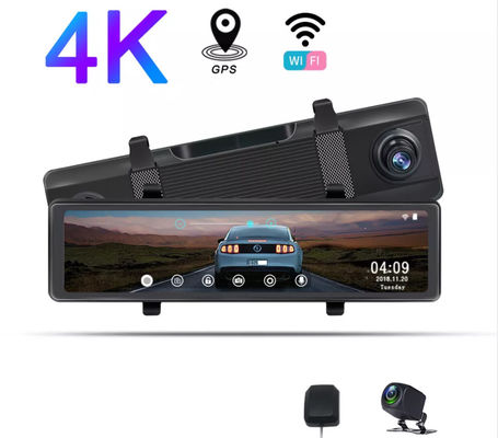 Εξατομικευμένο WDR WIFI Stream Media Automotive Dash Cam με κάμερα ταχύτητας 4K DVR