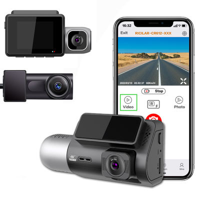 Οθόνη 4K IPS Sony Vision Board Dash Cam with Cabin Camera 3Channel