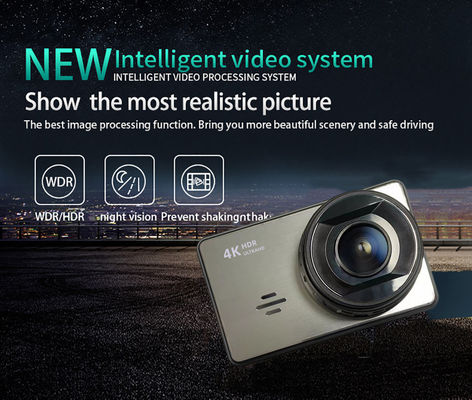 XINLIHANG 3 ιντσών Hd WIFI Security 4K GPS Κάμερες Dash Camera για αυτοκίνητα Διπλός φακός