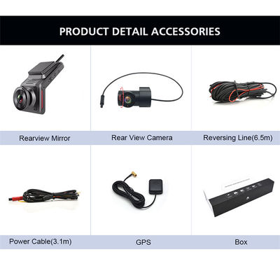 ODM 1080P Hd Rear View Mirror Recorder Blackbox Κάμερα αυτοκινήτου 4G
