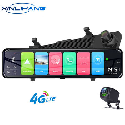 Rearview Mirror DVR Car Motion Activated Dashcam Video Recorder FHD1080P Dual Lens