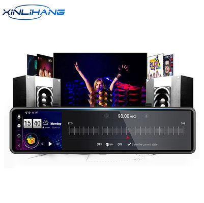 FHD1080P Διπλός ασύρματος πίνακας ταμπλό Κάμερα με καθρέφτη Dash Cam Οθόνη IPS