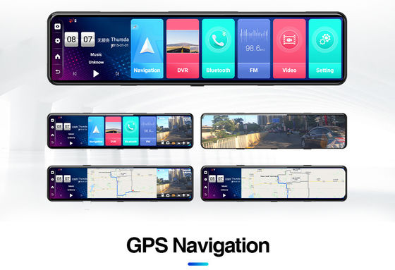 12&quot; Android 8.1 HD1080P 4g DVR Car Dash Cam με Livestreaming Mirror
