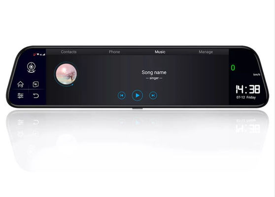 4G ADAS Android GPS Navigation Vehicle Κάμερα αυτοκινήτου FHD 1080p DVR 12 ιντσών