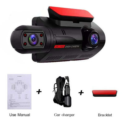 Car Rearview Blackbox DVR Dash Cam Digital Camcorder Car Dashboard 3Lens 1080p