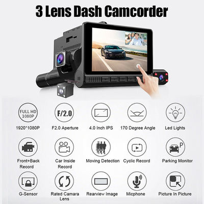 Ψηφιακή βιντεοκάμερα FHD Car DVR 1080p Gps Οθόνη αφής Android DVR Dashcam