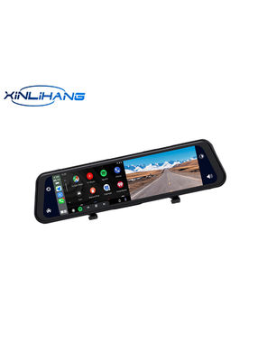 Καθρέφτης διπλού φακού Dashcam Carplay Κάμερα όπισθεν Auto Wireless Miracast 2K 12 ιντσών