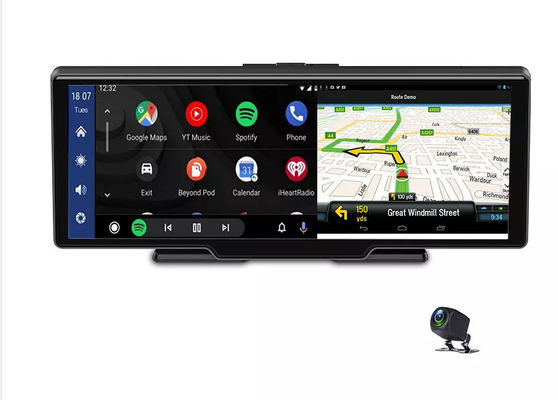 10&quot; AHD1080P Πίσω όψη Wifi Car Play Ταμπλό Αναπαραγωγή πολυμέσων Πλοήγηση GPS