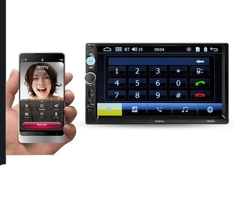 Universal Motion Activated Dashcam Navigator 7,0 ιντσών Ips Screen Car DVR FM DVD Player