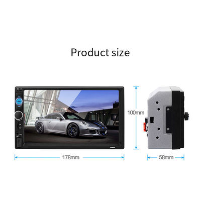 Universal Motion Activated Dashcam Navigator 7,0 ιντσών Ips Screen Car DVR FM DVD Player