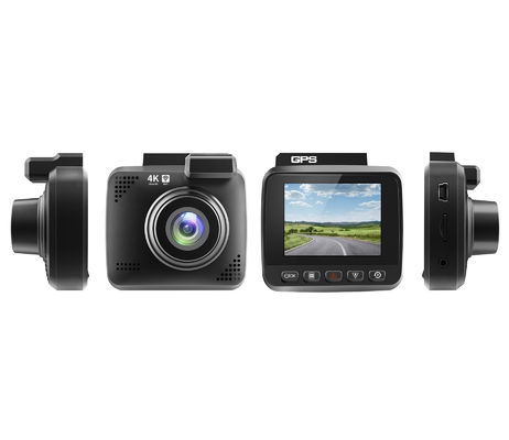 70mi εξόρμησης εκκέντρων διπλή φακών 4K UHD καταγραφής αυτοκινήτων καμερών DVR ανίχνευση κινήσεων γ-αισθητήρων ΠΣΤ WI-Fi νυχτερινής όρασης WDR ενσωματωμένη